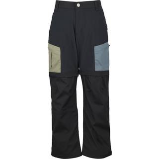 Stoic Kid's FalunSt. Tour Zip-Off Pants Light Zip off-bukser Børn størrelse 104 farve black/blue