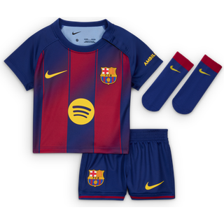 FC Barcelona 2025/26 Stadium Home Nike Football Replica-sæt i tre dele til babyer/småbørn - blå - 18-24M