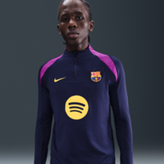 FC Barcelona Strike Nike Dri-FIT-fodboldtræningstrøjen til mænd - lilla - XL