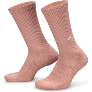 Stødabsorberende Nike Everyday-crewstrømper (2 par) - Pink - 38-42