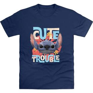 Brand Threads Brand Threads Blue Disney Lilo and Stitch Movie T-Shirt