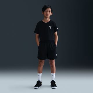 Kobe Dri-FIT-shorts til større børn - sort - S
