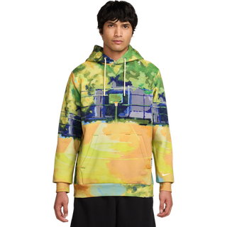 Nike Standard Issue Therma-FIT-basketballhættetrøje til mænd - grøn - XL