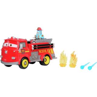 Disney Cars Race & Rescue Hero Red Brandbil