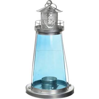 Zings & Thingz 57071045 Blue Lighthouse Lantern Ingen st?rrelse gr?