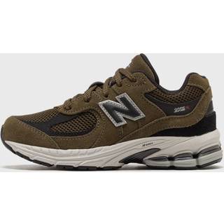 Kids 2002 Sneakers, Woodland/Black, 33.5