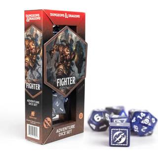 Dungeons & Dragons Adventure Dice - Fighter: Blue