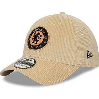 Chelsea FC Lion Crest Midcord Stone 39THIRTY Stretch Fit Cap newera adult unisex Cream newera adult unisex Cream newera adult unisex Cream newera adul - XS-S