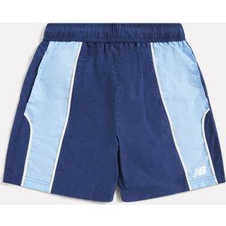 New Balance New Balance Blue Kids Panelled Woven Track Shorts