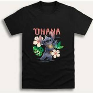 Brand Threads Brand Threads Black Disney Lilo and Stitch Movie T-Shirt
