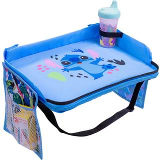 J.L. Childress Disney Baby 3 -i -1 rejsebakke & iPad -tabletholder - Bilsæde skødbakke til småbørn - Brug på flyvejeture Lap Desk - Tablet Holder