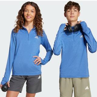 All Sports Favorite 1/4-Zip langærmet T-shirt - Royal Blue / Blue Fusion / Reflective Silver - 128