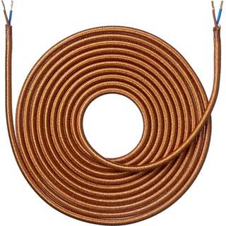 Stofledning 4 meter - Shiny Kobber - Nielsen Light