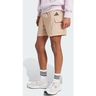 Essentials Small Logo Cargo Chelsea shorts - Warm Sandstone / Black