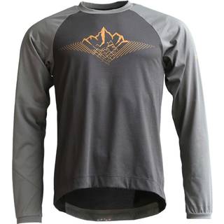 Zimtstern Pureflowz Shirt L/S Cykeljersey Herrer størrelse L farve grå