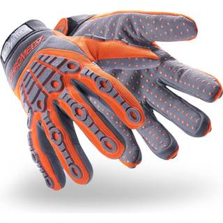 HexArmor sk?refast slagbeskyttelse Syntetisk l?der h?ndflade arbejdshandsker | Chrome SLT Series 4070 | 3X-stor