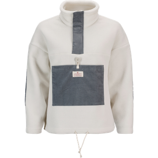 Amundsen Sports Women's Vagabond Cord Fleece Fleecesweatere Damer størrelse XL farve hvid