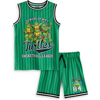 Vanilla Underground Vanilla Underground Green Boys Teenage Mutant Ninja Turtles Basketball Set 2 Piece