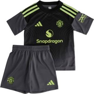 adidas Manchester United FC 25/26 Goalkeeper Kit Children, Grå - 5-6Y