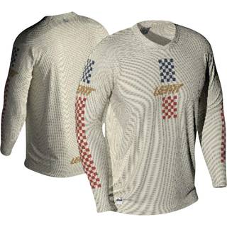 Leatt MTB Enduro 4.0 Jersey Cykeljersey størrelse M farve grå
