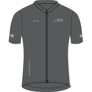X-Bionic Corefusion Ride Jersey S/S Cykeljersey Herrer størrelse XL farve grå