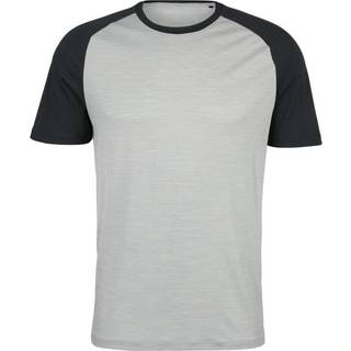 Stoic Merino155 LaholmSt. Raglan Shirt Merino-shirt Herrer størrelse XXL farve grå