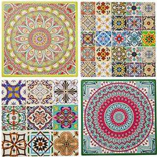 Bordskåner 20x20 cm - assorterede farver