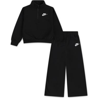 Nike Nike Little Kids Club Joggingsæt med halv lynlås og brede bukseben