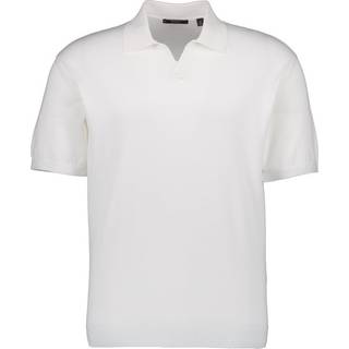 BOGGI MILANO Herren Polo-Shirt weiß - weiß