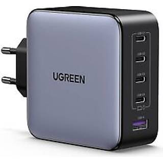 UGREEN 100W USB C Oplader Nexode 5-Port GaN Oplader