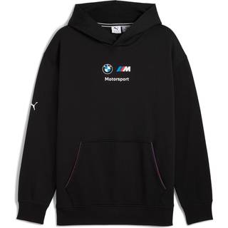 Men&#39;s Puma BMW M Motorsport Essentials Fleece Hoodie, Black, Size S, Collection - Black - S