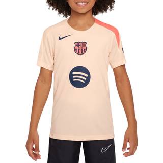 Maskinstrikket FC Barcelona Strike Third Nike Dri-FIT Total 90-fodboldtrøje til større børn - Orange - L