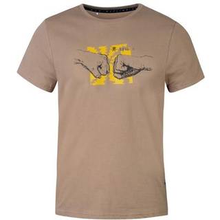 Rafiki Arcos T-shirt Herrer størrelse L farve beige/brun