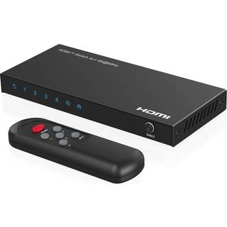 MICROCONNECT 4K@60Hz HDMI Switch 4x1, HDCP
