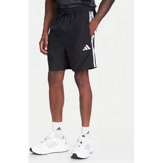 Essential 3-Stripes Chelsea Shorts - Black / White - L