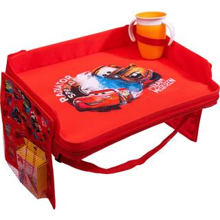 J.L. Childress Disney Baby 3 -i -1 rejsebakke & iPad -tabletholder - Bilsæde skødbakke til småbørn - Brug på flyvejeture Lap Desk - Tablet Holder