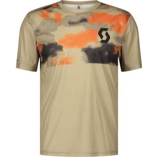 Scott Tee Trail Vertic S/S Cykeljersey Herrer størrelse L farve beige