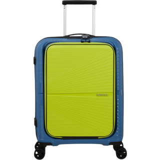 American Tourister Airconic 55 cm - Kabinekuffert Frontloader Coronet Blue/Lime, Kabinekuffert