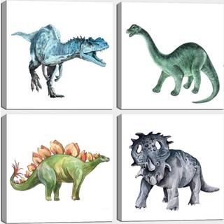 Dinosaur v?gbilleder dinosaur l?rredskunst til b?rn drenge piger v?relse indretning