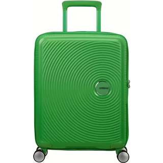 American Tourister Soundbox Spinner rullekuffert der kan udvides - 55 cm - græsgrøn