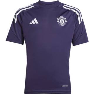 Manchester United Tiro 25 Competition Kids træningstrøje - Aurora Plum / White / Black - 152