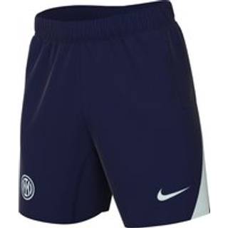 Maskinstrikkede Inter Milan Strike Nike Dri-FIT-fodboldshorts til mænd - blå - XL