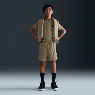 Kobe Dri-FIT-shorts til større børn - brun - XL