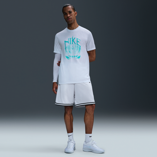 Nike Dri-FIT–basketball-T-shirt til mænd - hvid - S