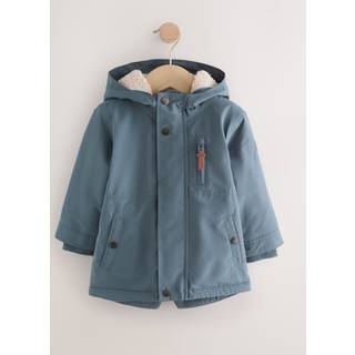 Next Vandtæt Teddystof Foret Parka Frakker (3mdr.-7år)