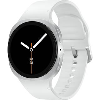 Samsung Galaxy Watch8 40mm BT Silver SM-L320NZSAEUB - Unisex - 38 mm - Quartz m. Oplader - Safirglas