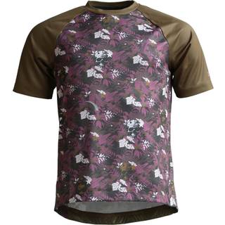 Zimtstern Braapz Shirt Print S/S Cykeljersey Herrer størrelse XL farve grå
