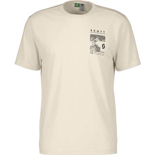 Scott Defined Dri S/S Funktionsshirt Herrer størrelse XXL farve beige/hvid