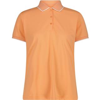 CMP Women's Polo Stretch Piquet Polo-shirt Damer størrelse 48 farve orange
