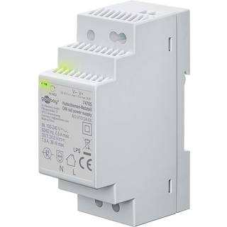 Strømforsyning til DIN skinne 24V(DC), 1,5A, 36W